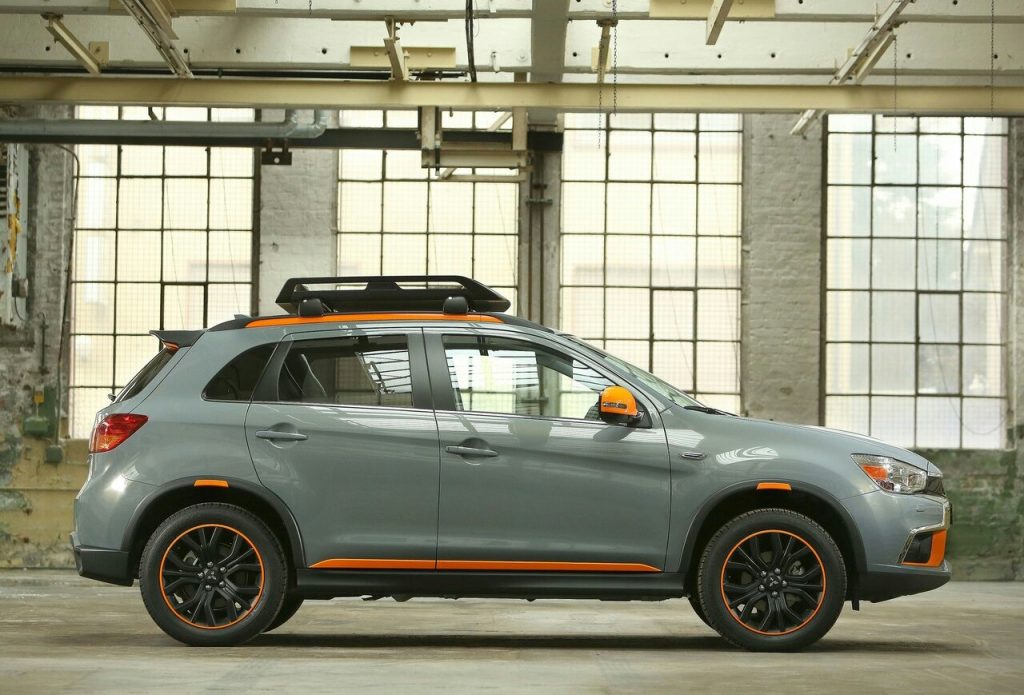 Mitsubishi ASX GEOSEEK Concept ön ve yan görünüm