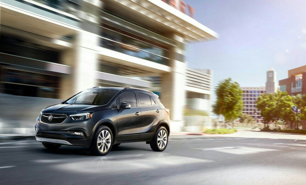 Buick Encore ön üç çeyrek dış tasarımı