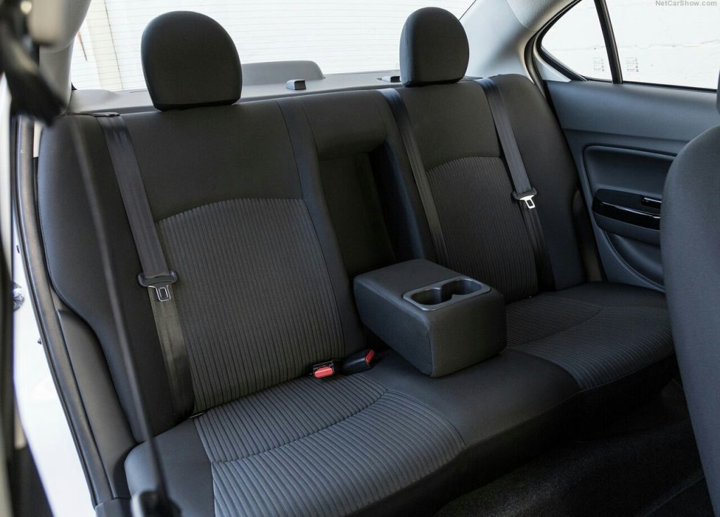Mitsubishi Mirage G4 arka koltukları
