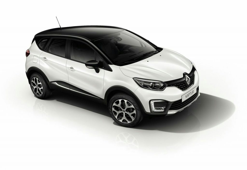 Renault Kaptur yüksek açıdan ön görünüm