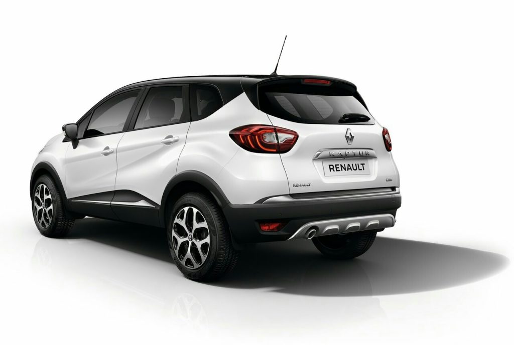 Renault Kaptur arka üç çeyrek görünüm