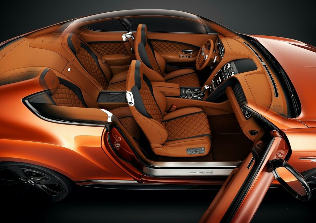 Bentley Black Edition kabin ve koltuk detayları