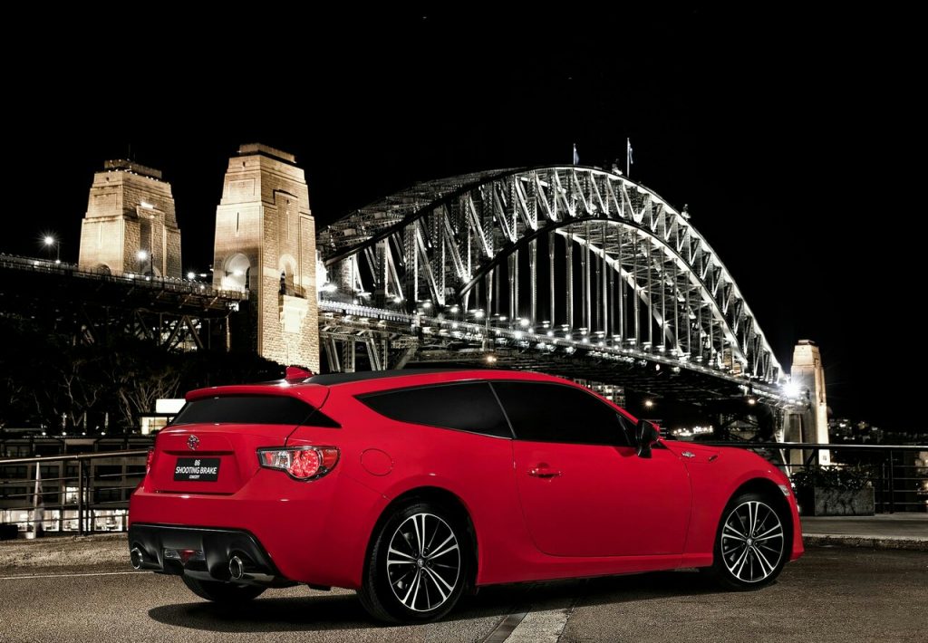 Toyota 86 Shooting Brake dış tasarım çalışması