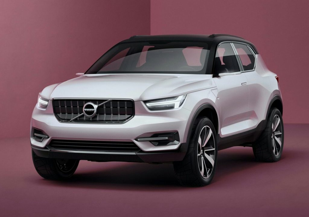 Volvo Concept 40.1 önden üç çeyrek görünüm