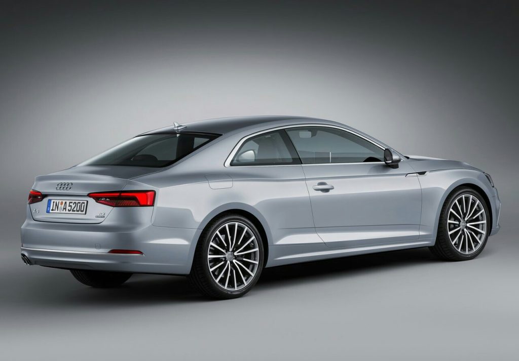 Audi A5 Coupe arka üç çeyrek görünüm