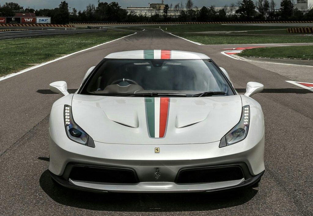 Ferrari 458 MM Speciale özel gövde görünümü