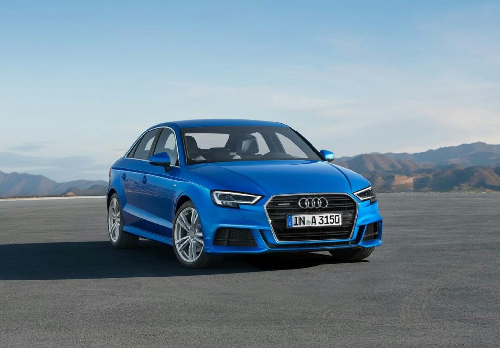Audi A3 Sedan arka üç çeyrek görünüm