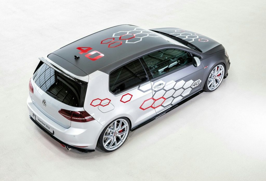 Golf GTI Heartbeat üstten gövde görünümü
