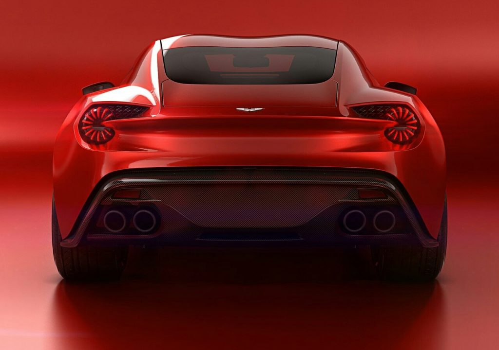 Vanquish Zagato Concept arka görünüm