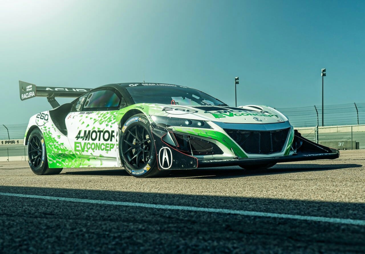 Acura NSX EV Concept Pikes Peak yarış otomobili