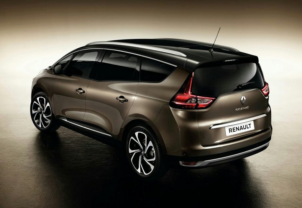 Renault Grand Scenic 20 inç jantlı gövde tasarımı