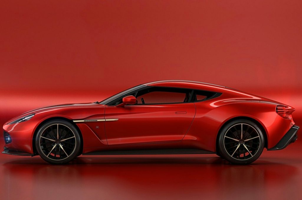 Vanquish Zagato Concept yan profil