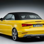 S3 Cabriolet kumaş tavan kapalı arka görünüm