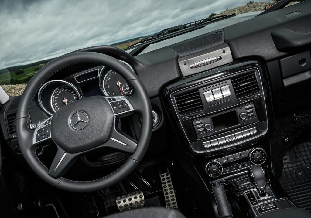G 350 d Professional direksiyon ve orta konsol