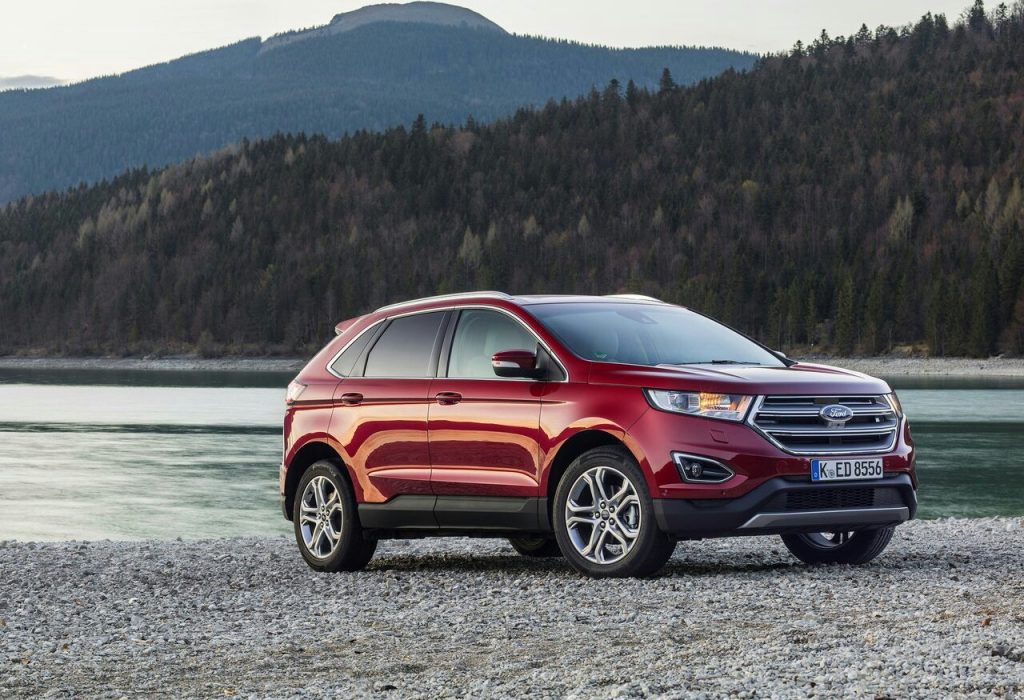 Ford Edge ön bölüm tasarımı arşiv fotoğrafı