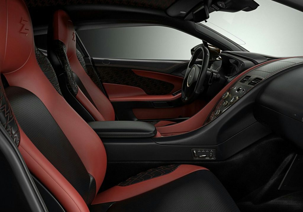 Vanquish Zagato Concept iç mekân