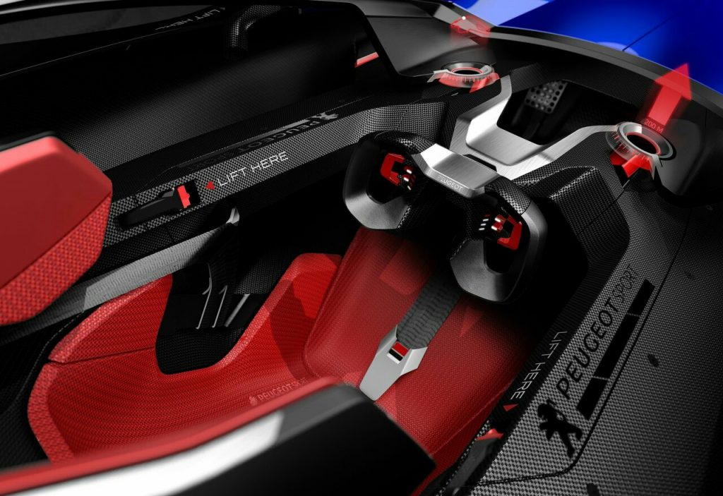 Peugeot L500 R HYbrid Peugeot tasarım çalışması