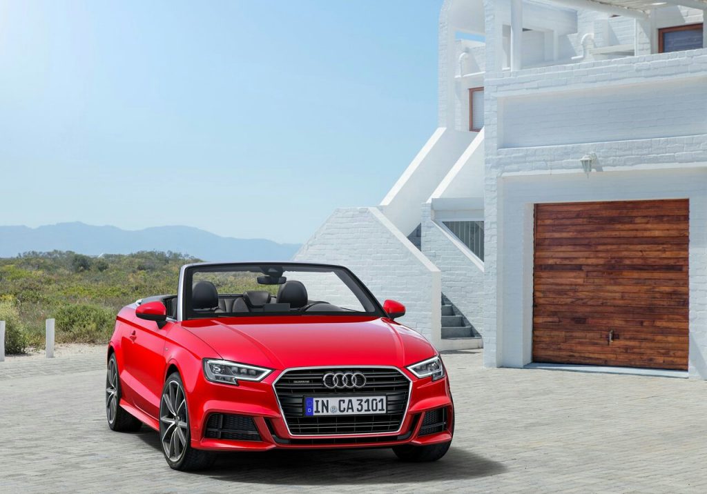 Audi A3 Cabriolet ön ve yan görünüm