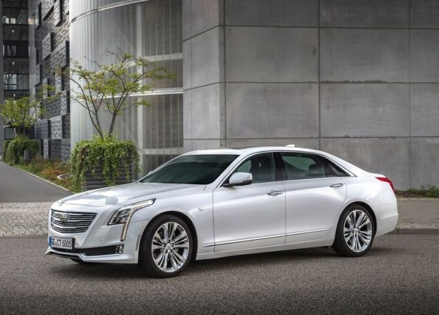 Cadillac CT6 sedan gövde arşiv fotoğrafı