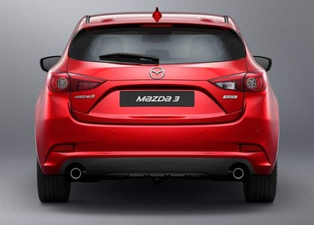 Mazda3 arka tasarım görünümü