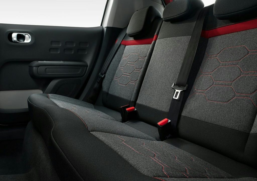 Citroen C3 arka koltuklar ve kumaş döşeme