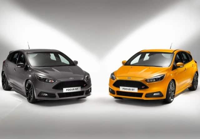 Gri ve Tangerine Scream Focus ST modelleri