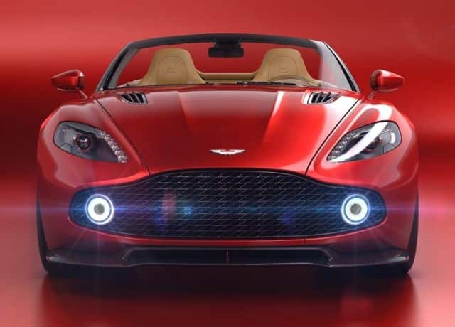 Vanquish Zagato Volante ön görünüm