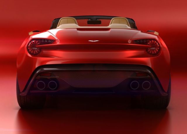 Vanquish Zagato Volante arka görünüm