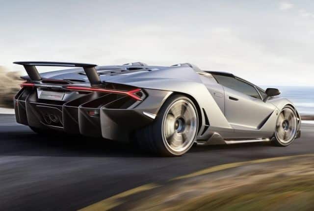 Lamborghini Centenario Roadster dış tasarım görseli 3