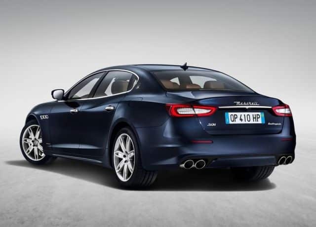 Maserati Quattroporte dış tasarım görünümü 2