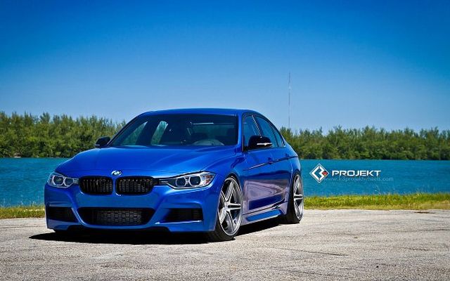 BMW 335i F30 K3 Projekt tuning görünümü