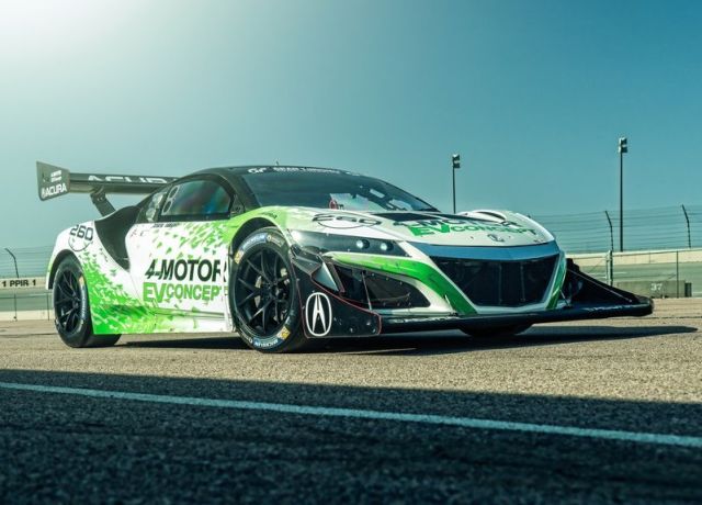 Acura NSX EV Concept Pikes Peak yarış otomobili