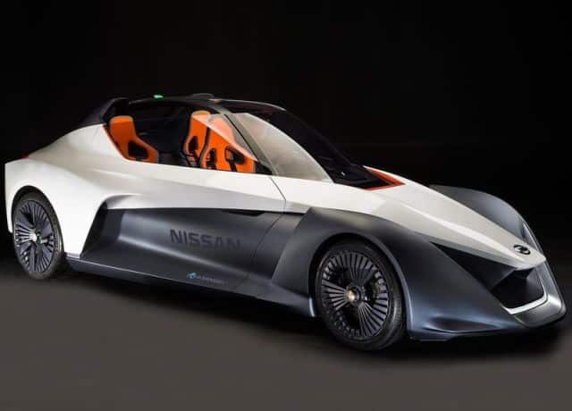 Concept Nissan Bladeglider önden görünüm