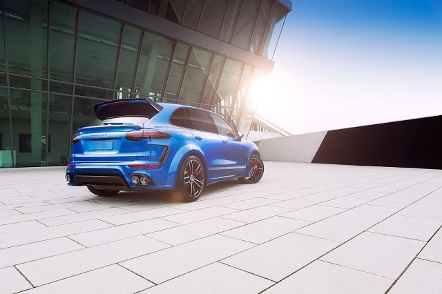 TECHART Magnum Sport arka üç çeyrek görünüm
