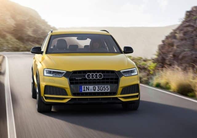 Audi Q3 ön ve yan gövde detayları