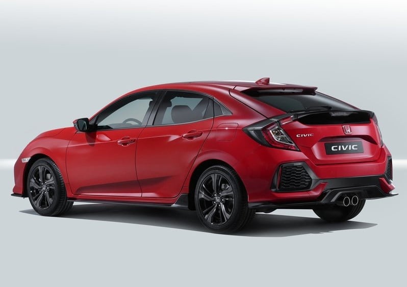 Honda Civic onuncu nesil dış tasarım detayı