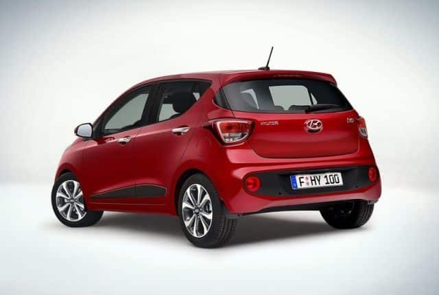 Hyundai i10 makyajlı gövde görünümü