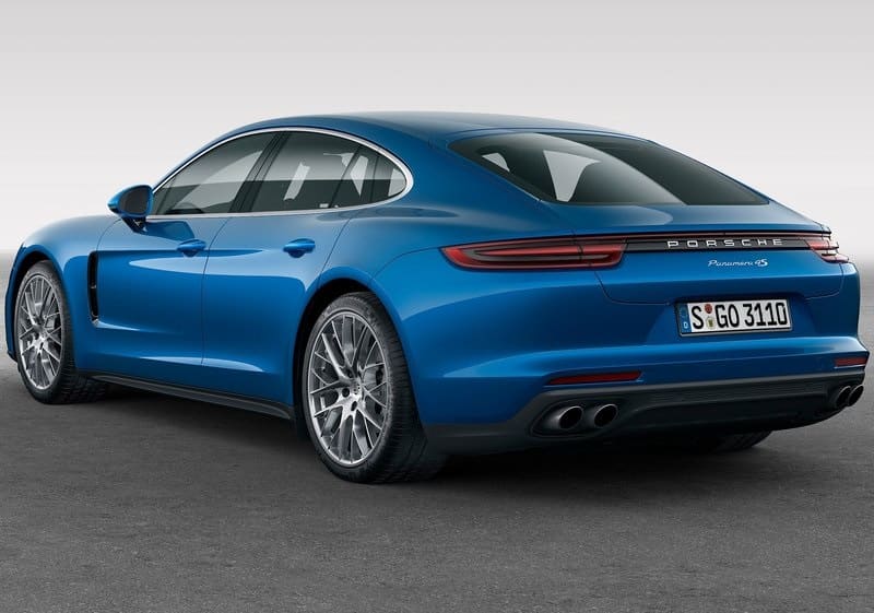 Panamera orta konsol ve ekran yerleşimi
