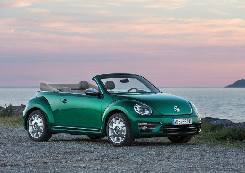 Volkswagen Beetle Cabriolet 2017 model yılı gövde ayrıntıları