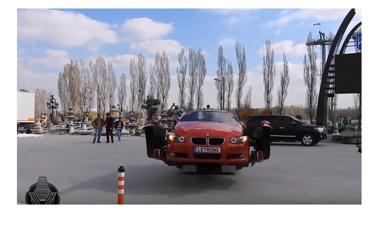 LETRONS BMW 3 Serisi robot otomobil çalışması