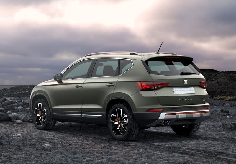 Ateca X-Perience Concept 18 inç jant ve gövde görünümü
