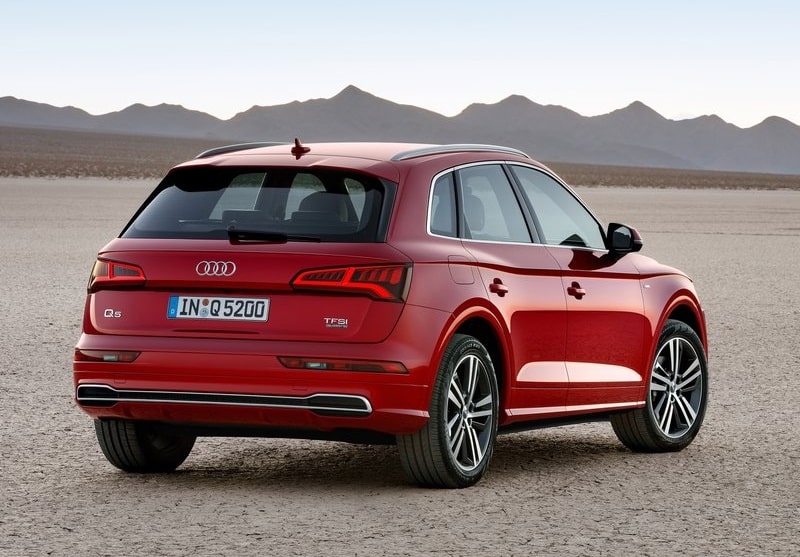 Audi Q5 ikinci nesil arka tasarım görünümü