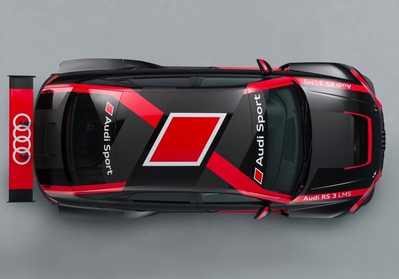 Audi RS 3 LMS geniş gövde detayları