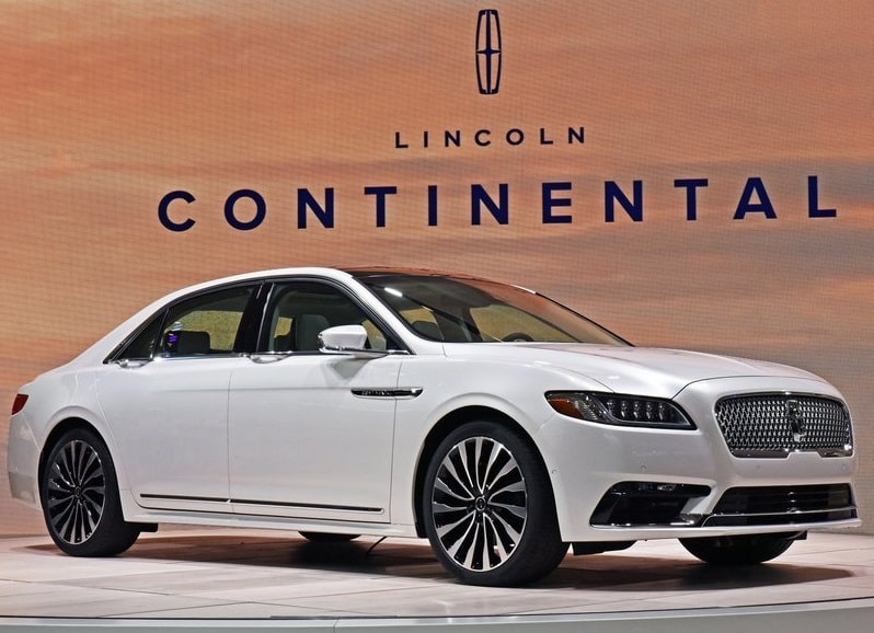 2017 Lincoln Continental dış tasarım ve gövde ayrıntıları