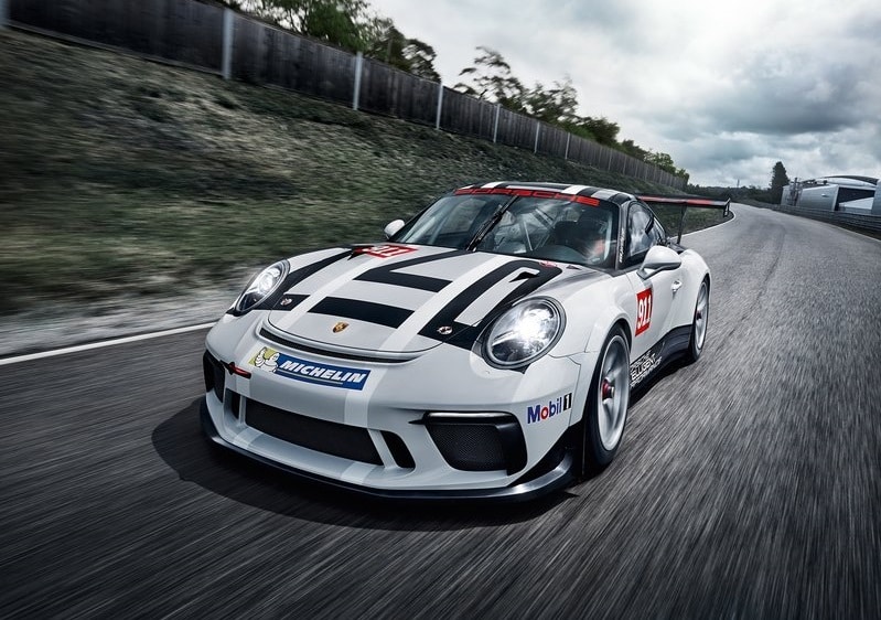 Porsche 911 GT3 Cup yan profil