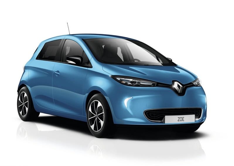 Renault Zoe yan profil arşiv görseli