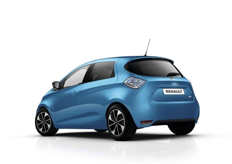 Renault Zoe arka bölüm arşiv görseli