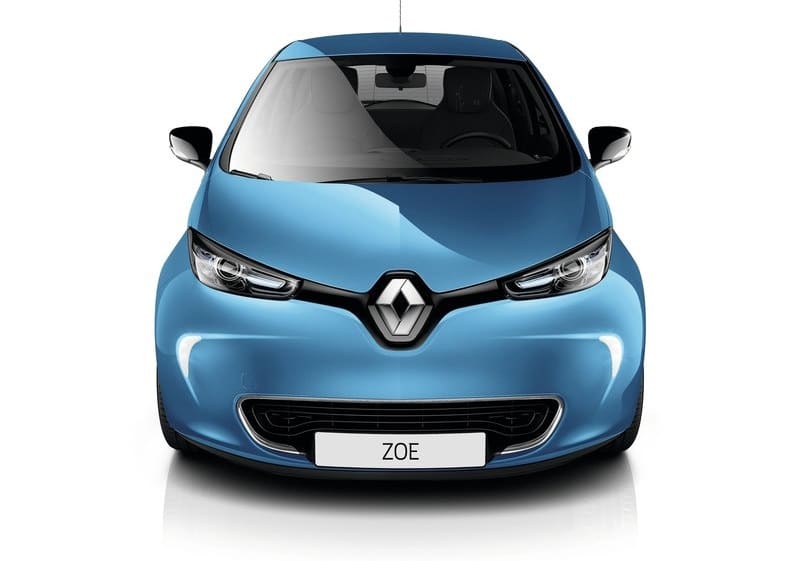 Renault Zoe elektrikli hatchback arşiv görseli