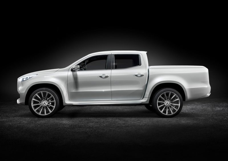 Mercedes-Benz Concept X-Class kabin ve gövde görünümü
