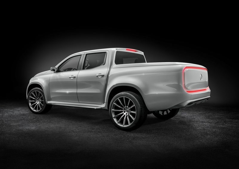 Mercedes-Benz Concept X-Class konsept pick-up görünümü